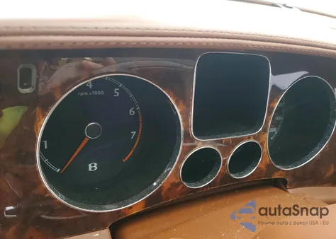 2006 Bentley Continental Flying Spur z USA, uszkodzony, nr VIN SCBBR53W16C034972